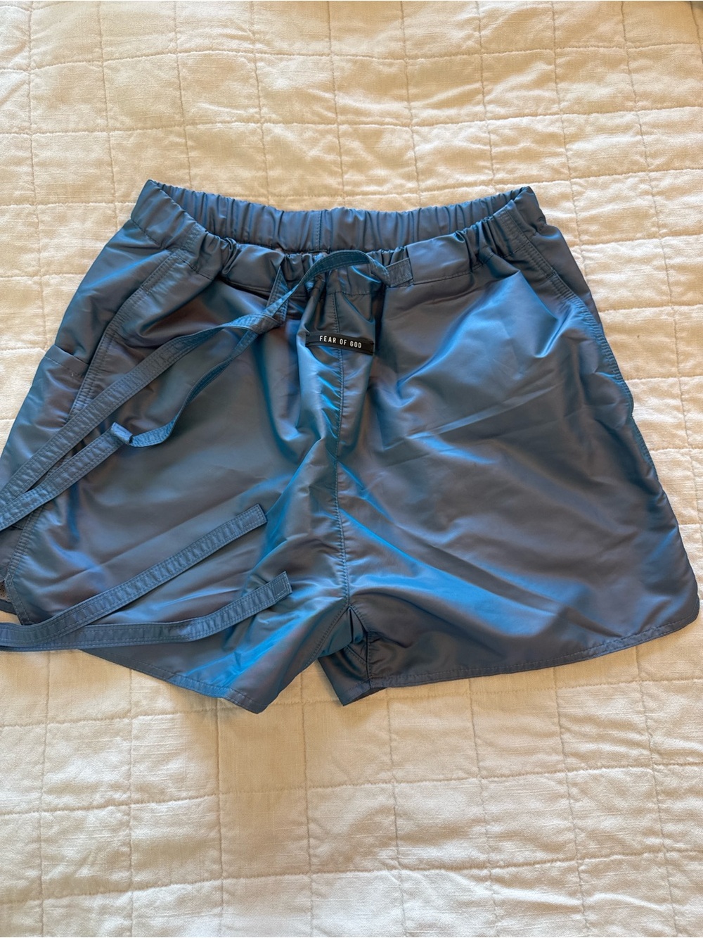 Fear of God Sixth Collection Iridescent Military Short